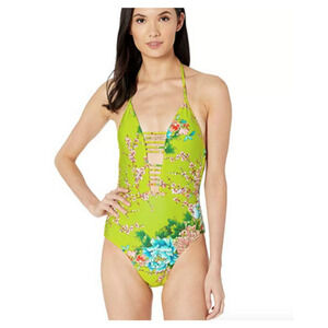 Isabella Rose Zen Blossom One Piece Floral Multi Size S